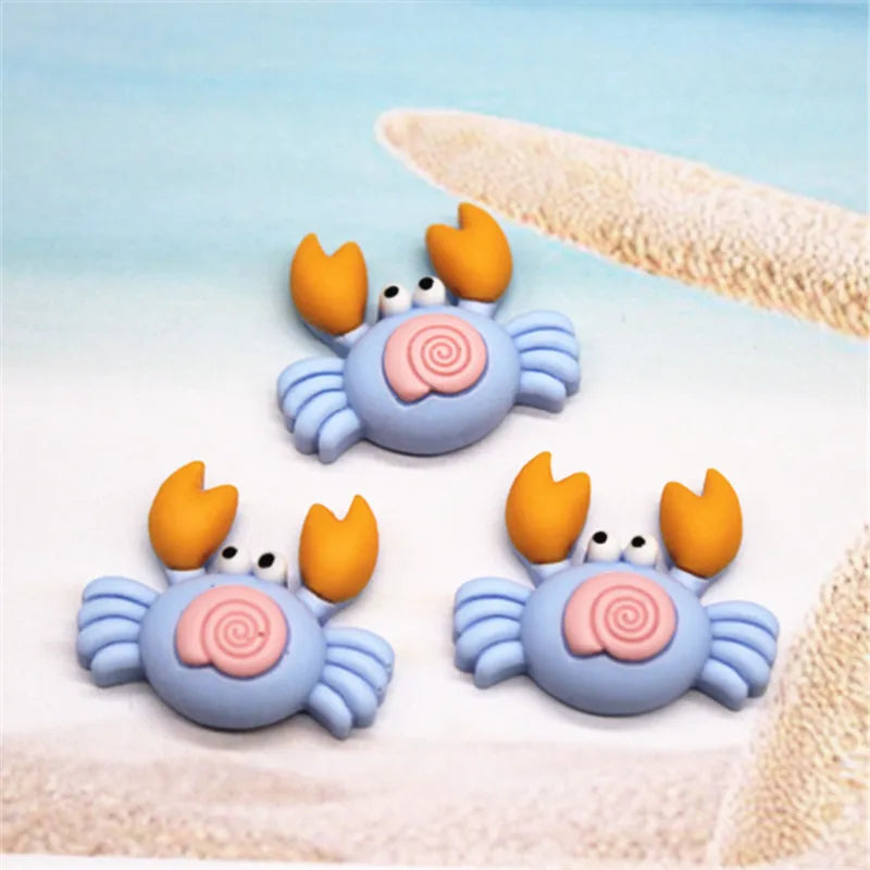10-20pcs Cute Resin Marine Beach Style Sailboat/Anchor/Helm/Surfboard /Seagull Miniature Flatback DIY Craft Home Decoration