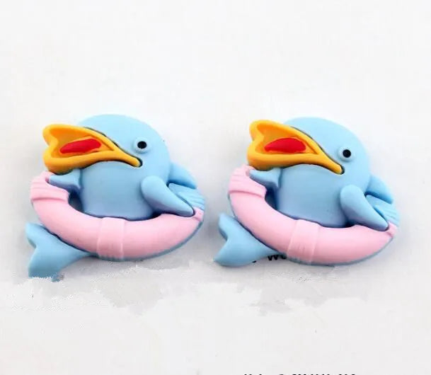 10-20pcs Cute Resin Marine Beach Style Sailboat/Anchor/Helm/Surfboard /Seagull Miniature Flatback  DIY Craft Home Decoration