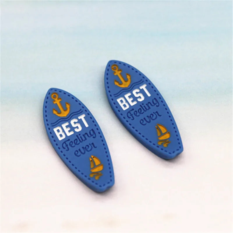 10-20pcs Cute Resin Marine Beach Style Sailboat/Anchor/Helm/Surfboard /Seagull Miniature Flatback  DIY Craft Home Decoration