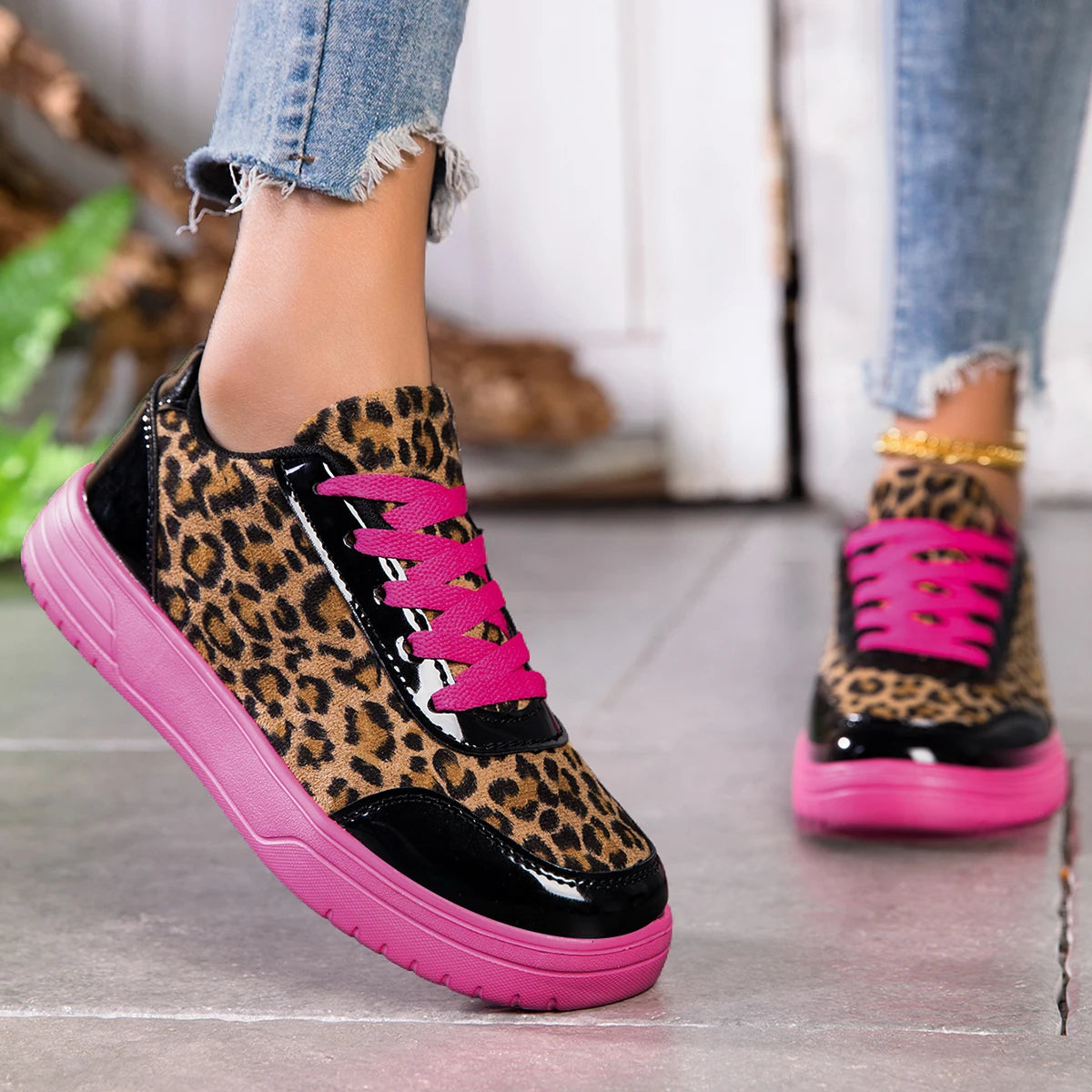 Sneakers for Woman, Women's Sneakers and Casual Shoes, Breathable Running Shoes, Stylish Shoes for Woman Comfort Women Shoes for Outdoor Walking Fitness