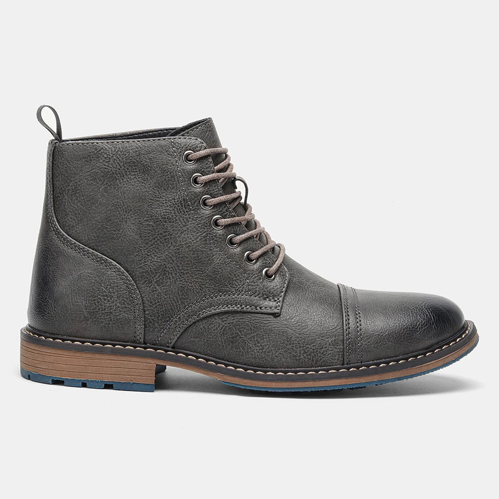 Chelsea Boots Men Casual 2026 Fashion Brand Comfortable Boots Leather