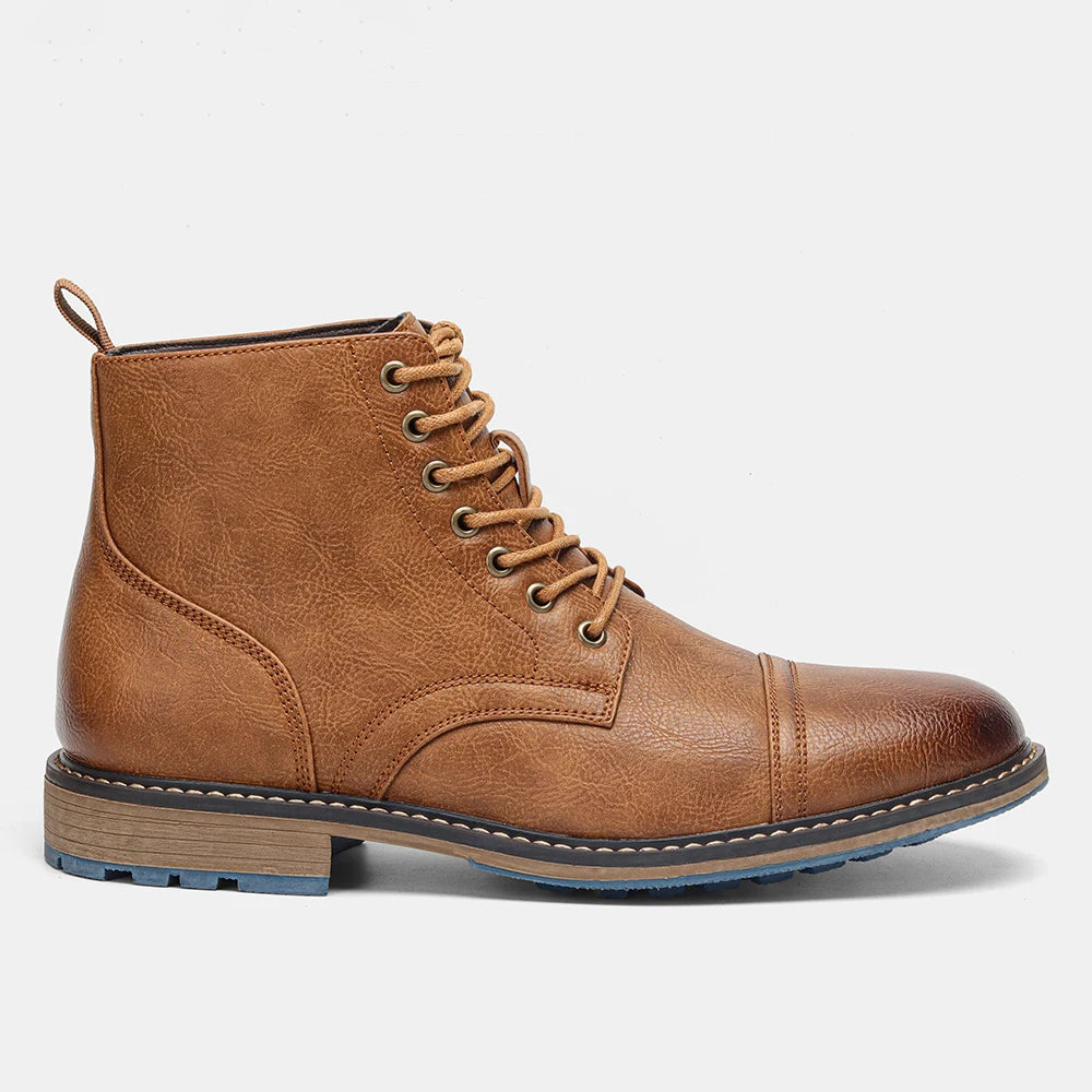 Chelsea Boots Men Casual 2026 Fashion Brand Comfortable Boots Leather