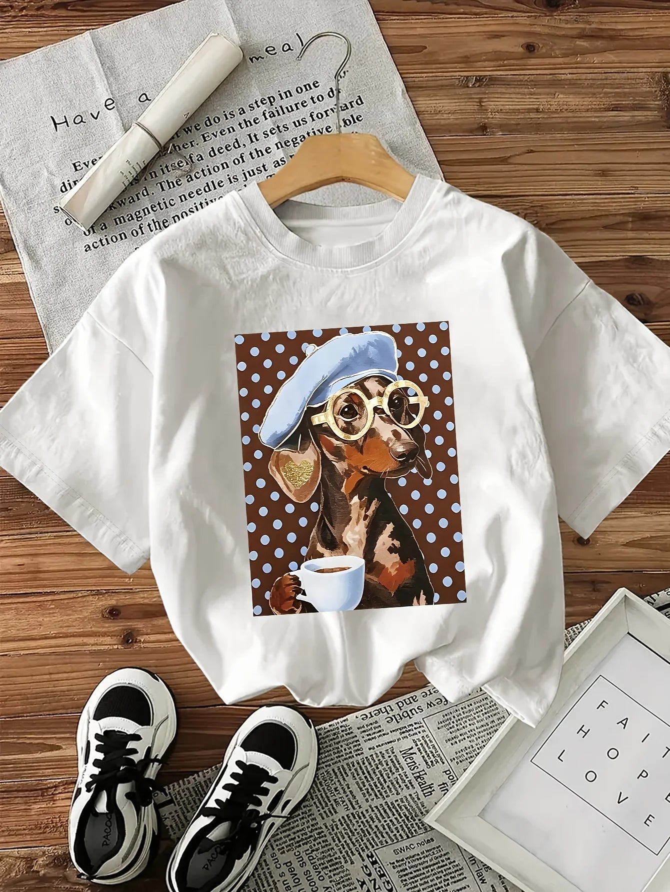 Cute Fish Graphic Tee Striped Nautical Summer Short Sleeve Casual Crewneck T-Shirt for Women Abstract Animal Pattern Fashion Top