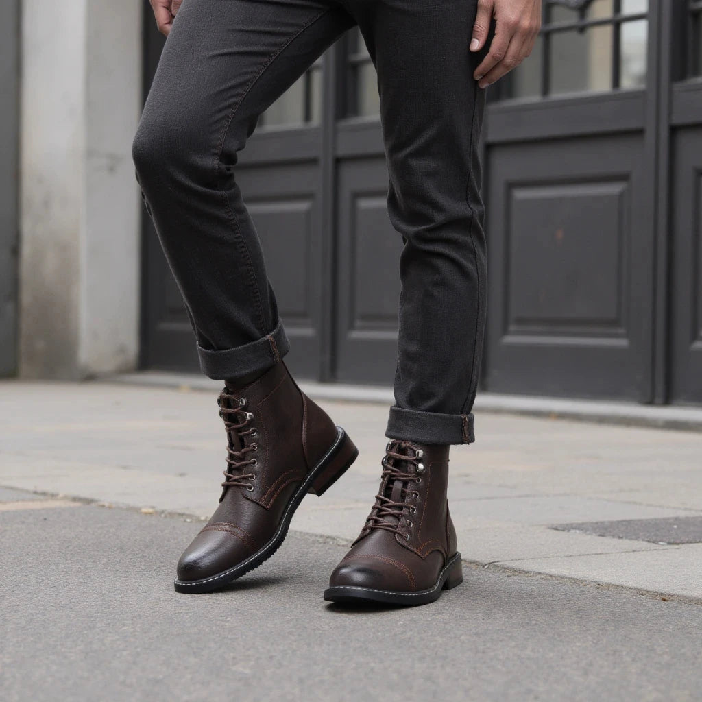 Size 8~13 Ankle Boots For Men Classical Men Boots Fashion Comfortable
