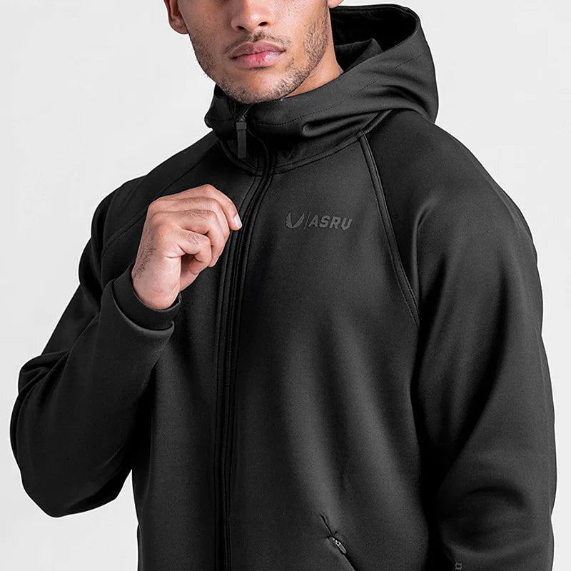 Gym Men's Hoodies Sweatshirts Hoodie Men Fitness Hooded Zipper Jacket Hoody Man Casual Sweatshirt for Male