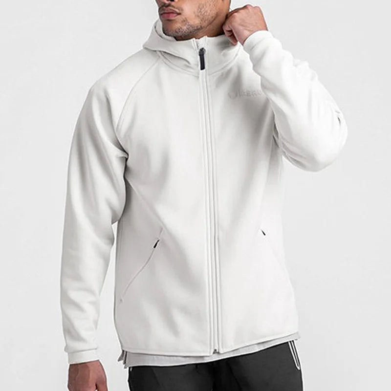 Gym Men's Hoodies Sweatshirts Hoodie Men Fitness Hooded Zipper Jacket Hoody Man Casual Sweatshirt for Male