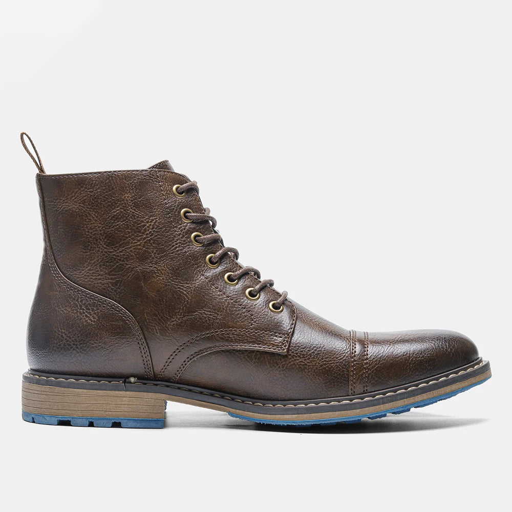Chelsea Boots Men Casual 2026 Fashion Brand Comfortable Boots Leather