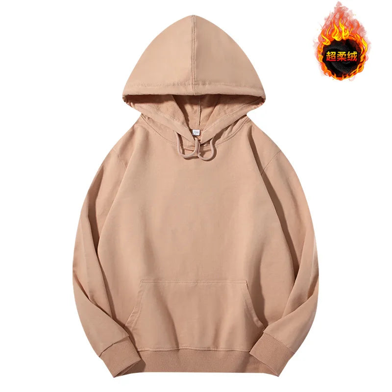 Autumn Winter Women Hoodies Casual Cotton Long Sleeve Pullovers Solid Korean Fashion Hooded Hoodie Loose Wholesale Sweatshirts