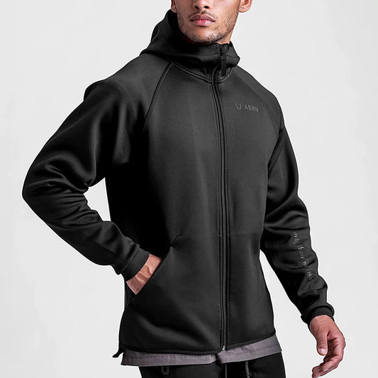 Gym Men's Hoodies Sweatshirts Hoodie Men Fitness Hooded Zipper Jacket Hoody Man Casual Sweatshirt for Male