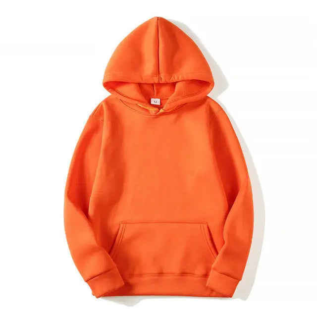Blank Fleece Fashion Hoodies Men Pull Over Wholesale Hooded Sweatshirt Unisex Cheap Solid Hoodie In Bulk Sudaderas Con Capucha