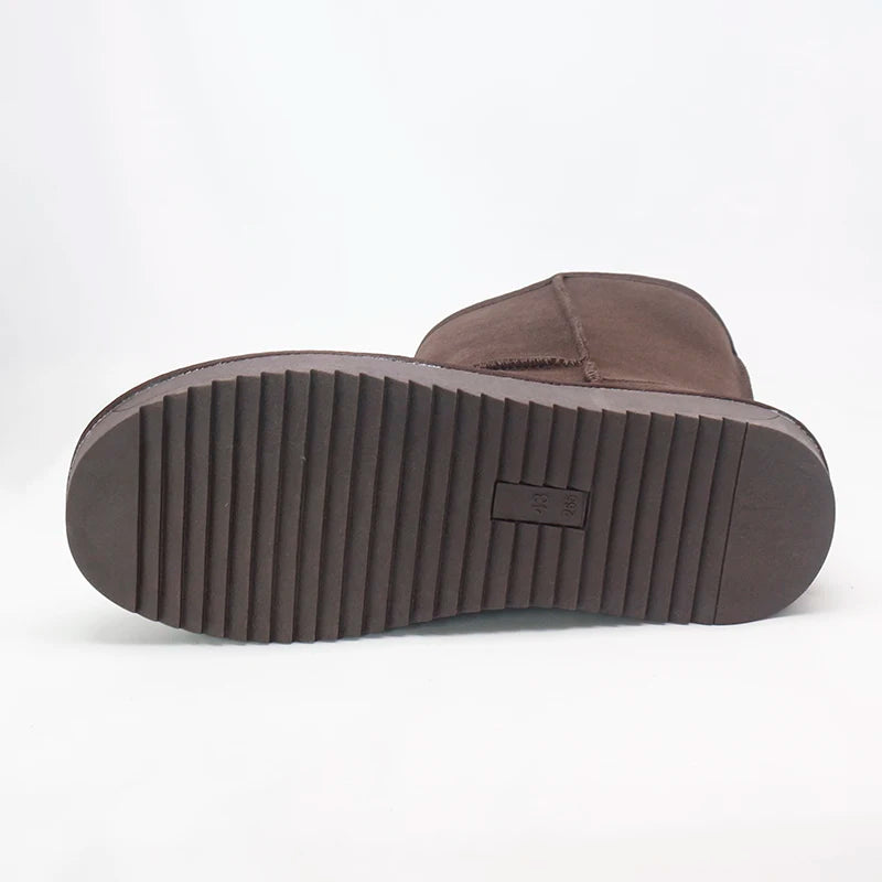 2025 Australia Classic Fashion Warm Plush Winter Shoes Men Waterproof Genuine Leather Snow Boots Work Boots Men's Casual Shoes